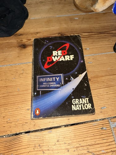 Red dwarf vintage book - red,