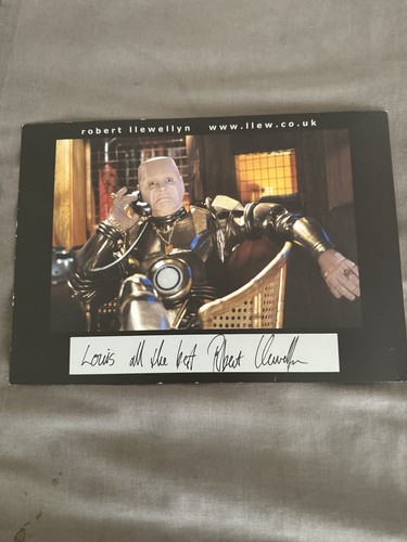Red dwarf signed picture - dwarf,