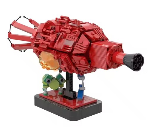 Red dwarf moc blocks kit - blocks, (