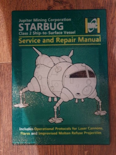 Red dwarf starbug - red,
