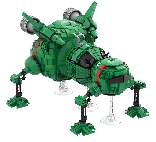 Red dwarf starbug moc blocks - starbug,