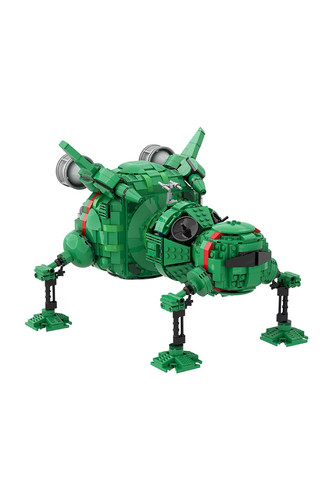 Red dwarf starbug moc blocks - starbug,