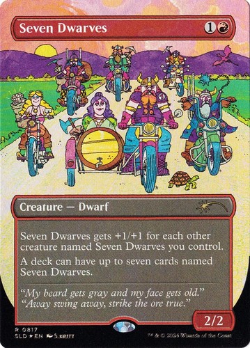 Mtg secret lair seven - secret,