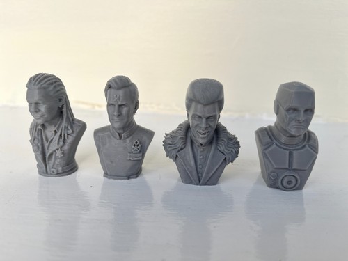 Red dwarf character busts 3d - dwarf,