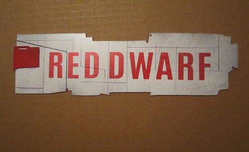 Red dwarf ship model - dwarf,