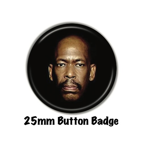 Queeg red dwarf 25mm button - queeg,