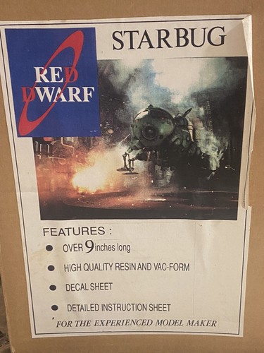 Rare red dwarf british starbug - rare,